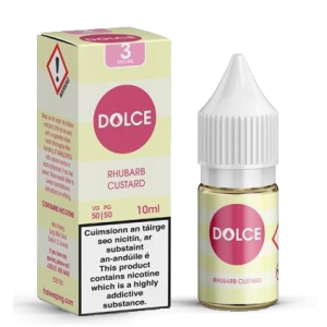 Hale Dolce Rhubarb Custard e-juice for e-cigarettes